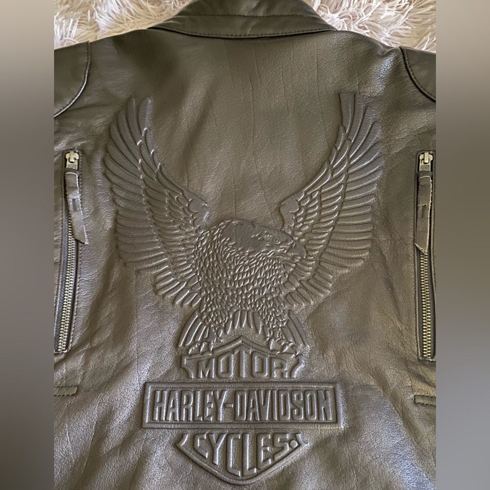 Harley Davidson Women’s Line Stitcher Leather Jacket